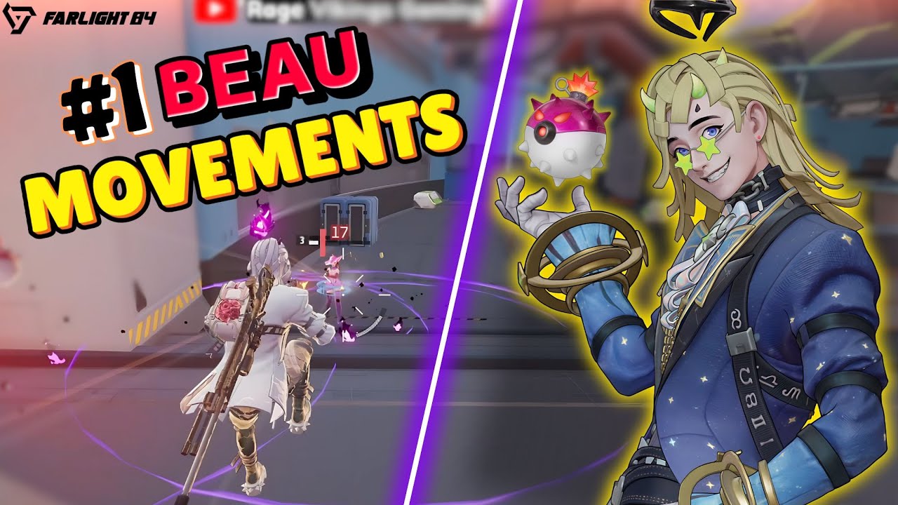 Destroying mythic lobby with new beau gameplay in farlight 84 new update