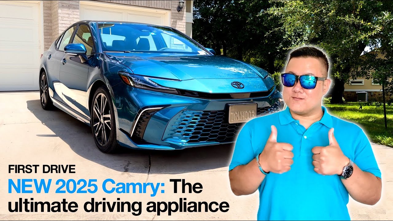 Camry 2025 года: доступная, эффективная и надёжная. Это идеальный автомобиль для вождения!