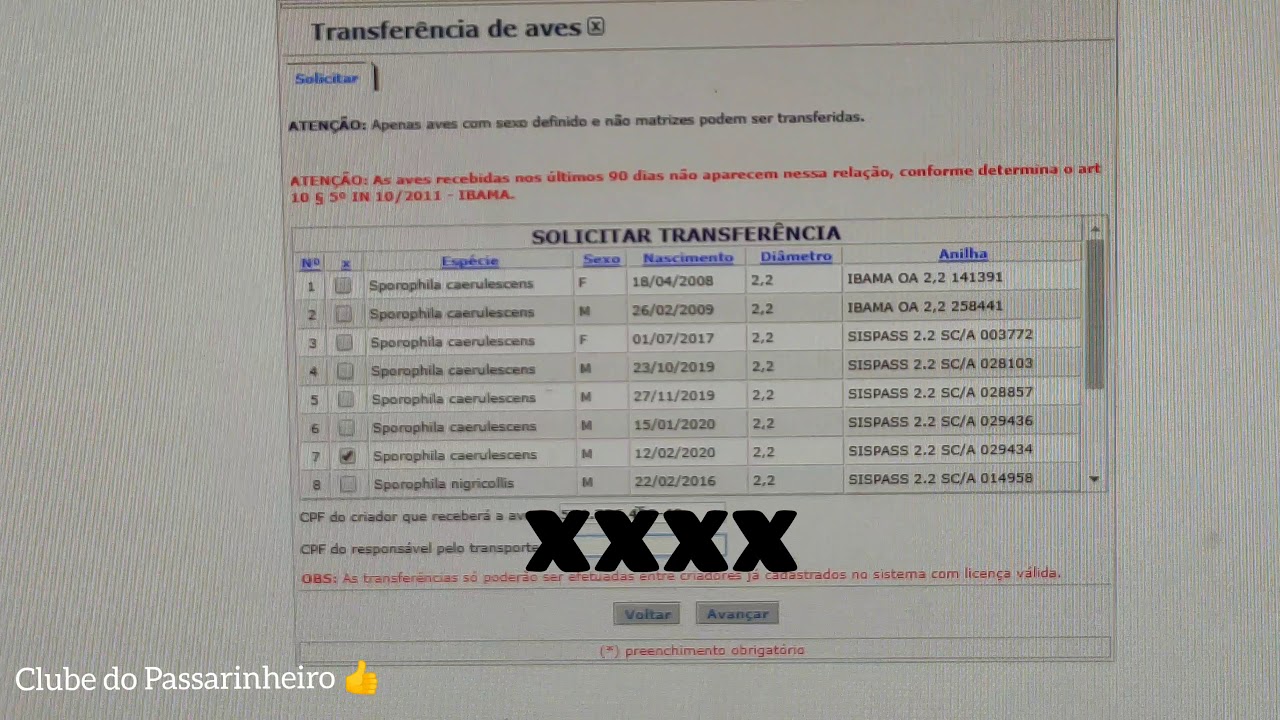 TRANSFERÊNCIA SISPASS , FAZENDO NA PRÁTICA