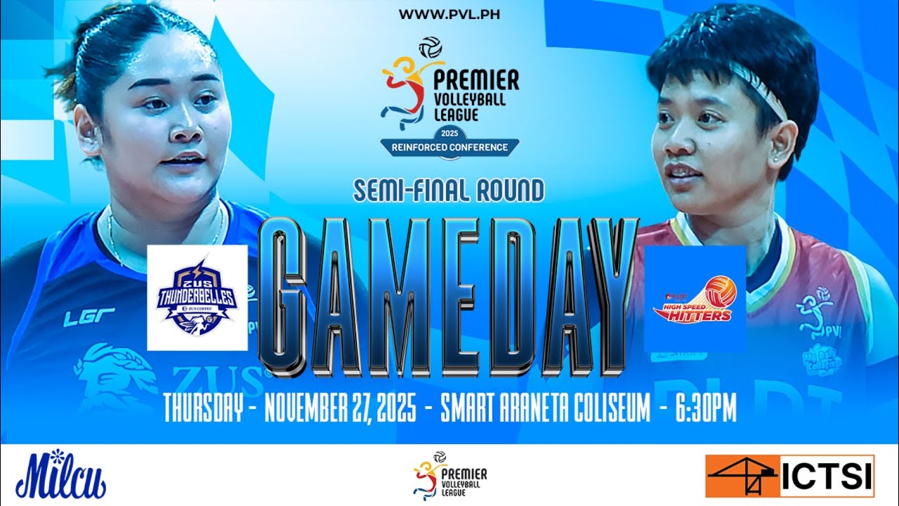 ZUS COFFEE vs. PLDT - Full Match | Semifinals | 2025 PVL Reinforced Conference