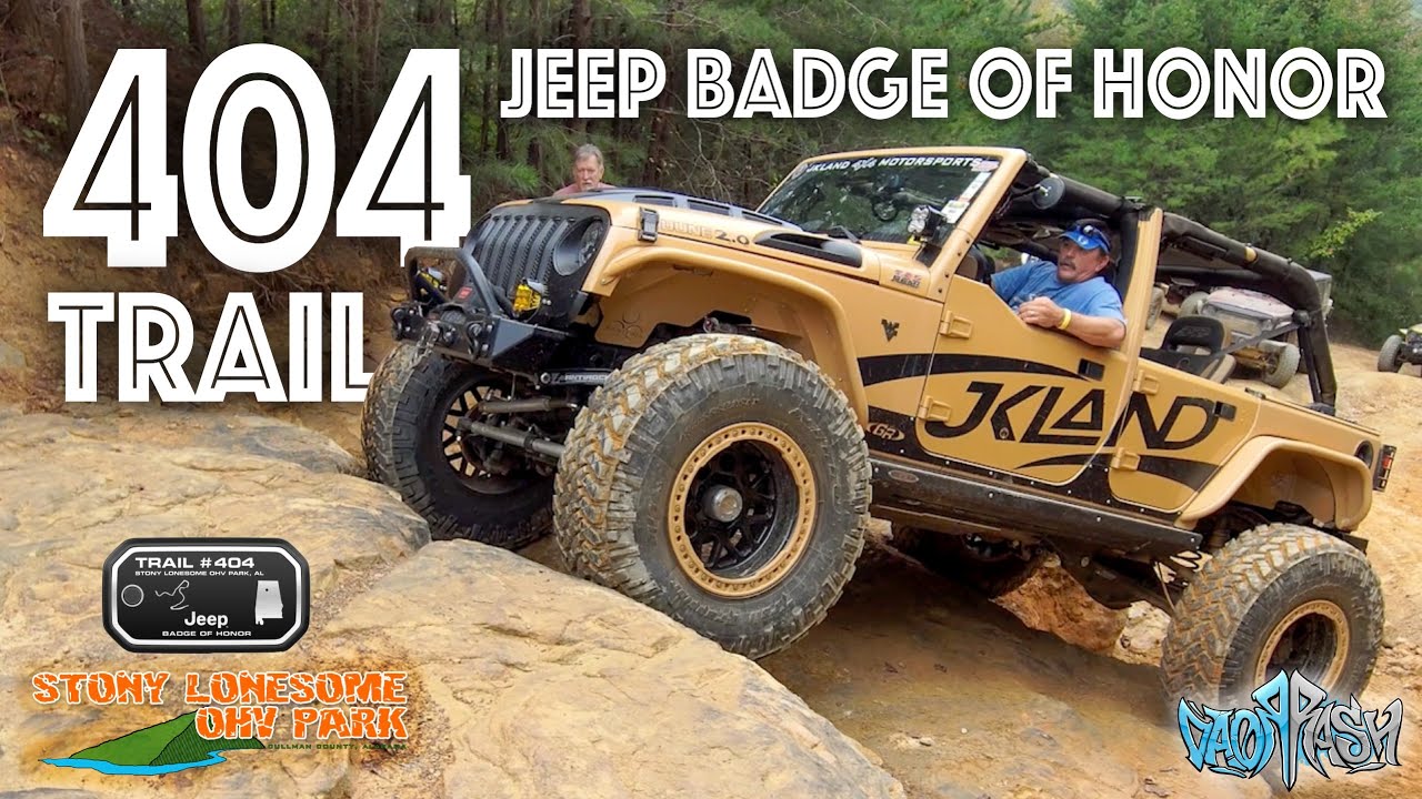 Can You Handle Stony Lonesome and Jeep's Badge of Honor Trail 404? The Trail To The Trail Is Sketch!