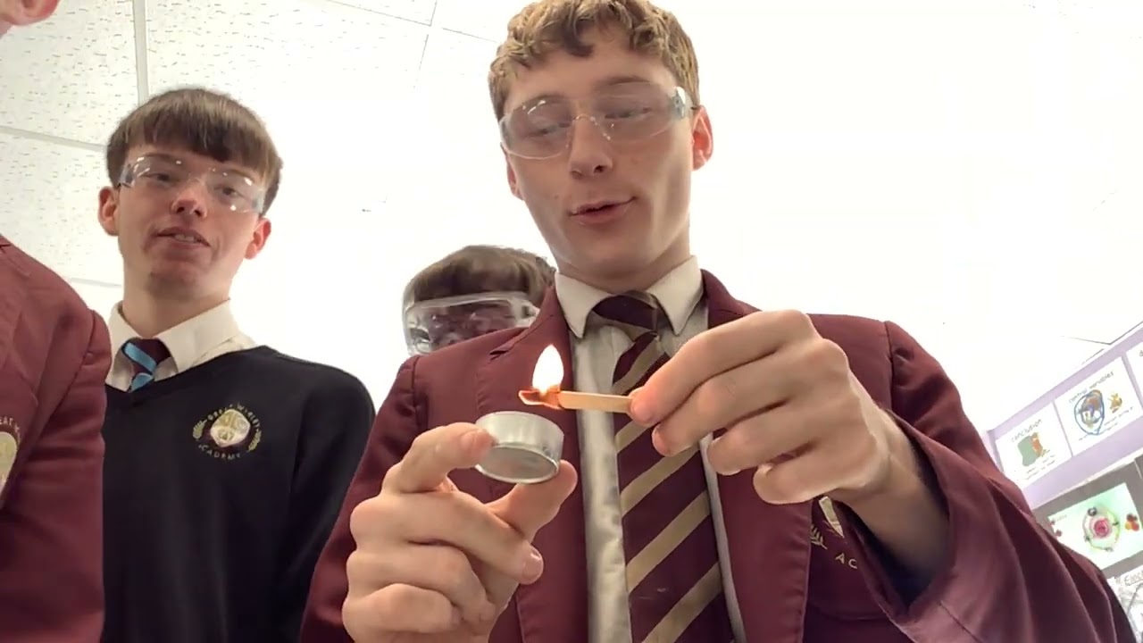 Science experiment gone right