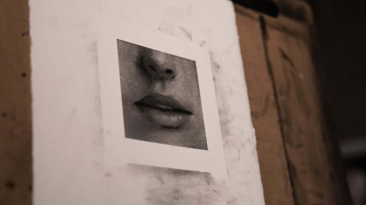 How to Draw a Mouth with Charcoal | MADCHARCOAL Drawing Tutorial