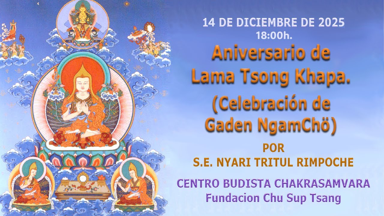 251214 Celebración del dia de Lama Tsong Khapa