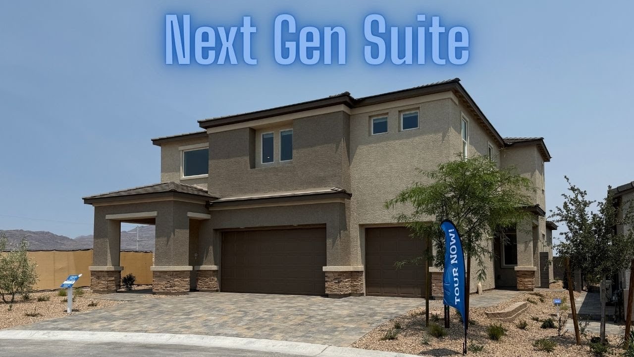 Liberty Next Gen - Alia at Sunstone by Lennar  $709k+ 5bd,4.5ba 3,358sf New Homes For Sale Las Vegas