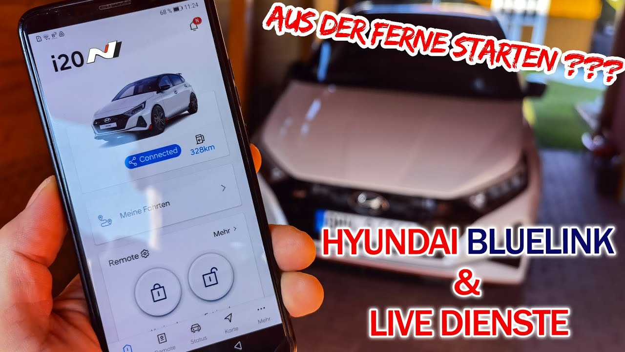 Hyundai i20N Performance -  Brauch man Hyundai Bluelink und wie wird es eingerichtet? Live Dienste??