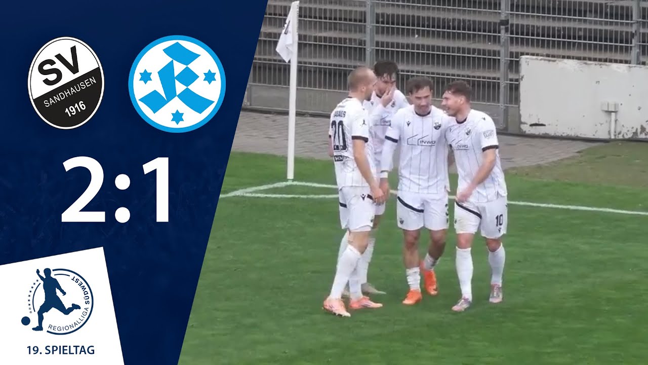Heiße Startphase | SV Sandhausen - SV Stuttgarter Kickers | 19. Spieltag RLSW