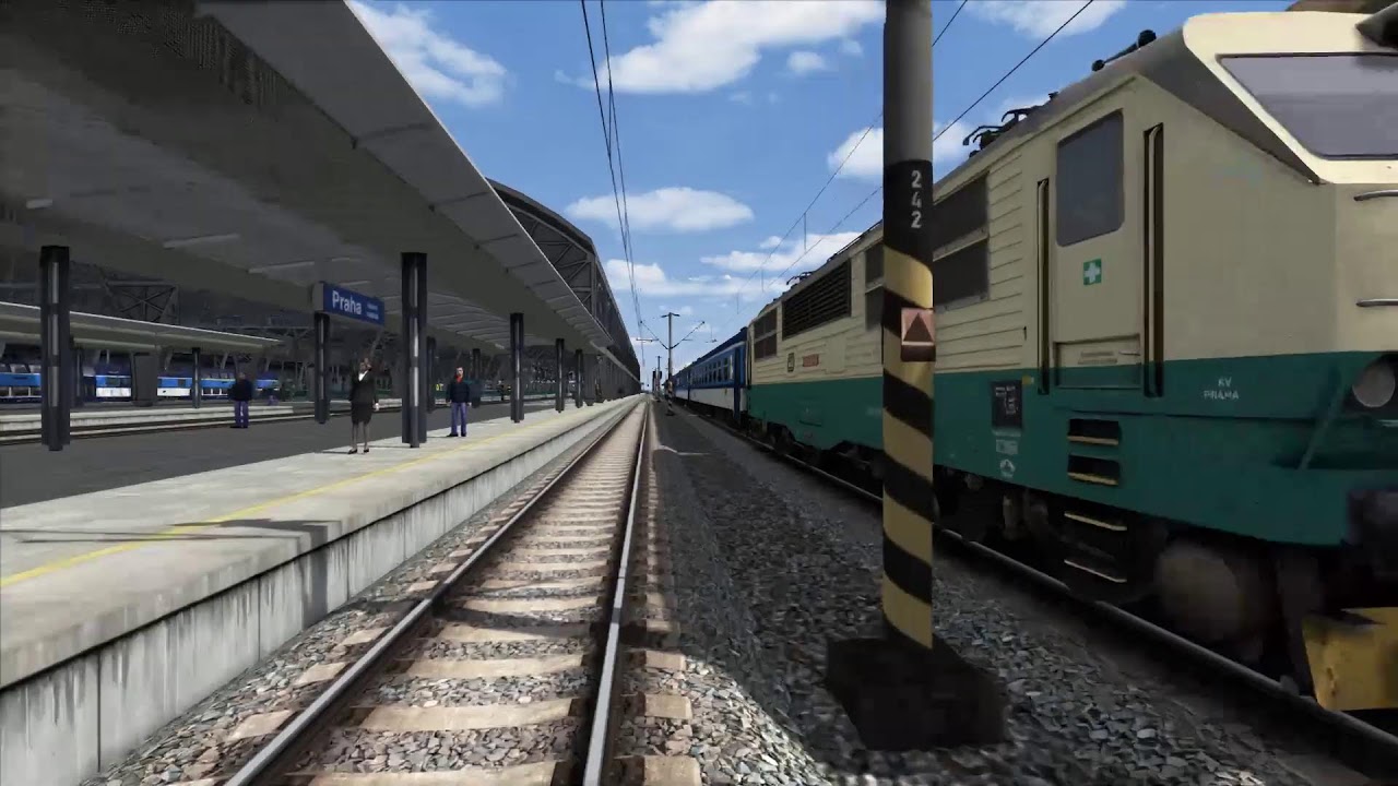 TS x64 - R 948 Hradečan Hradec Králové hl.n. - Praha hl.n. [cab ČD 162.011 GVD 2020/21]