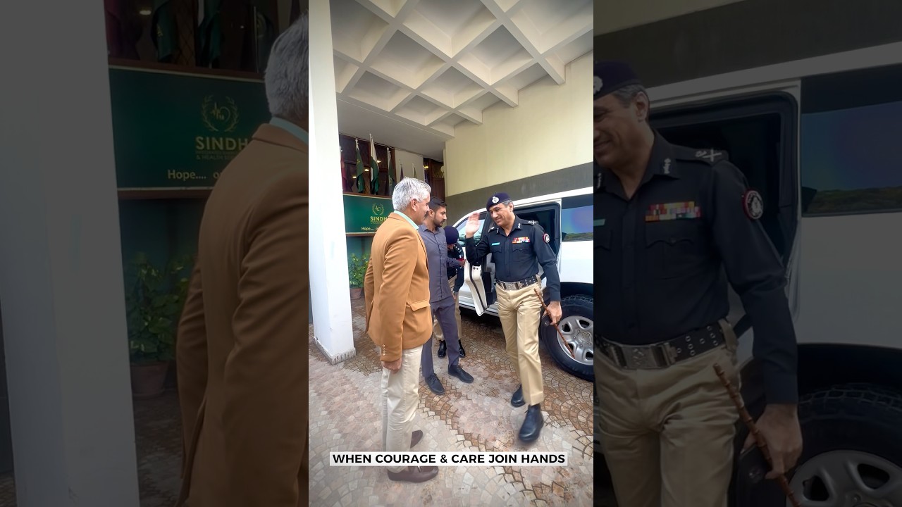 Strengthening Sindh, Together — IG Sindh Police Visits SIEHS Headquarters