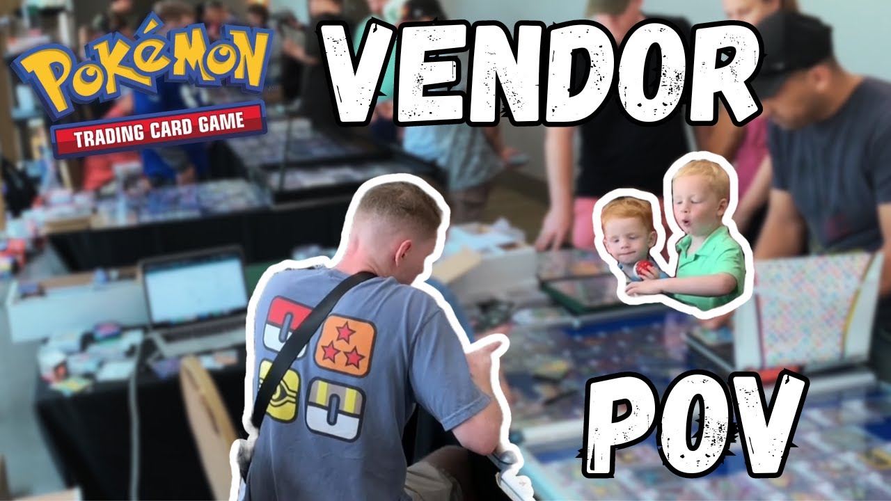 Pokemon Card Vendor POV  | Tidewater Show | Richmond, VA #pokemoncards #pokemon #wholesome #kindness