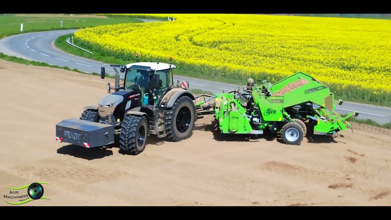 Plantation de pommes de terre 🥔 🥔 2 FENDT AVR ET VALTRA
