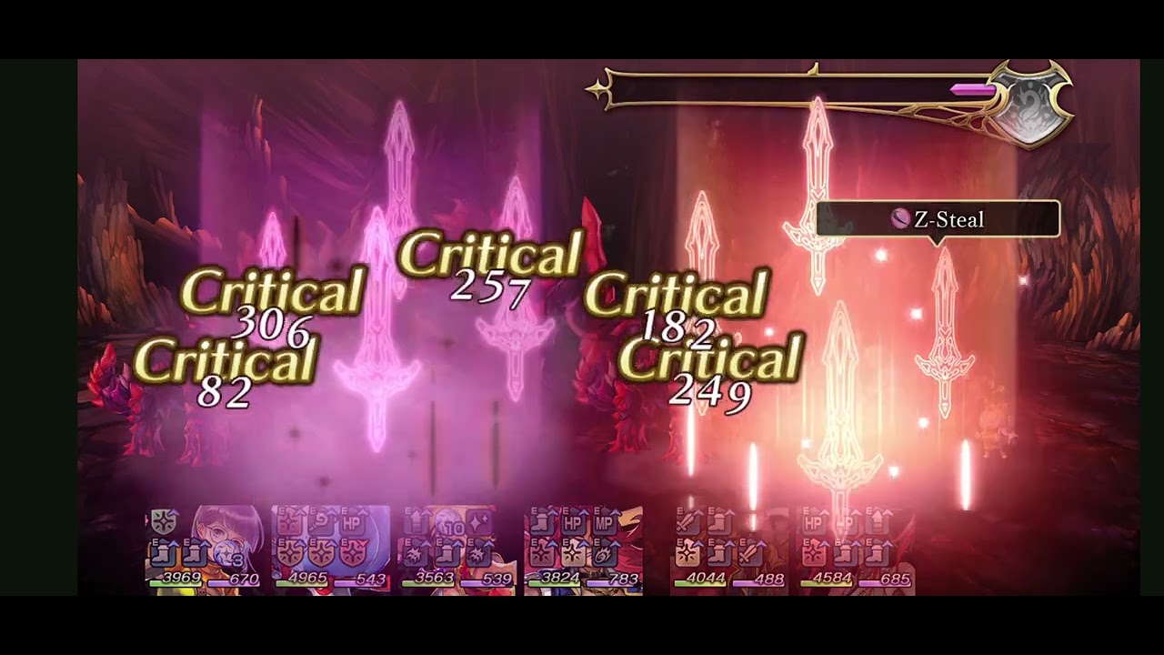 (Another Eden GL) Lavog γ vs free characters