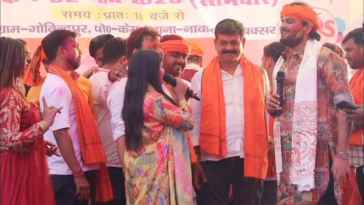 बानी सूखा सूखा #शिवानी सिंह और प्रियांशु सिंह और कल्लू में आर पार मुकाबला होली गीत 2026 / stage show