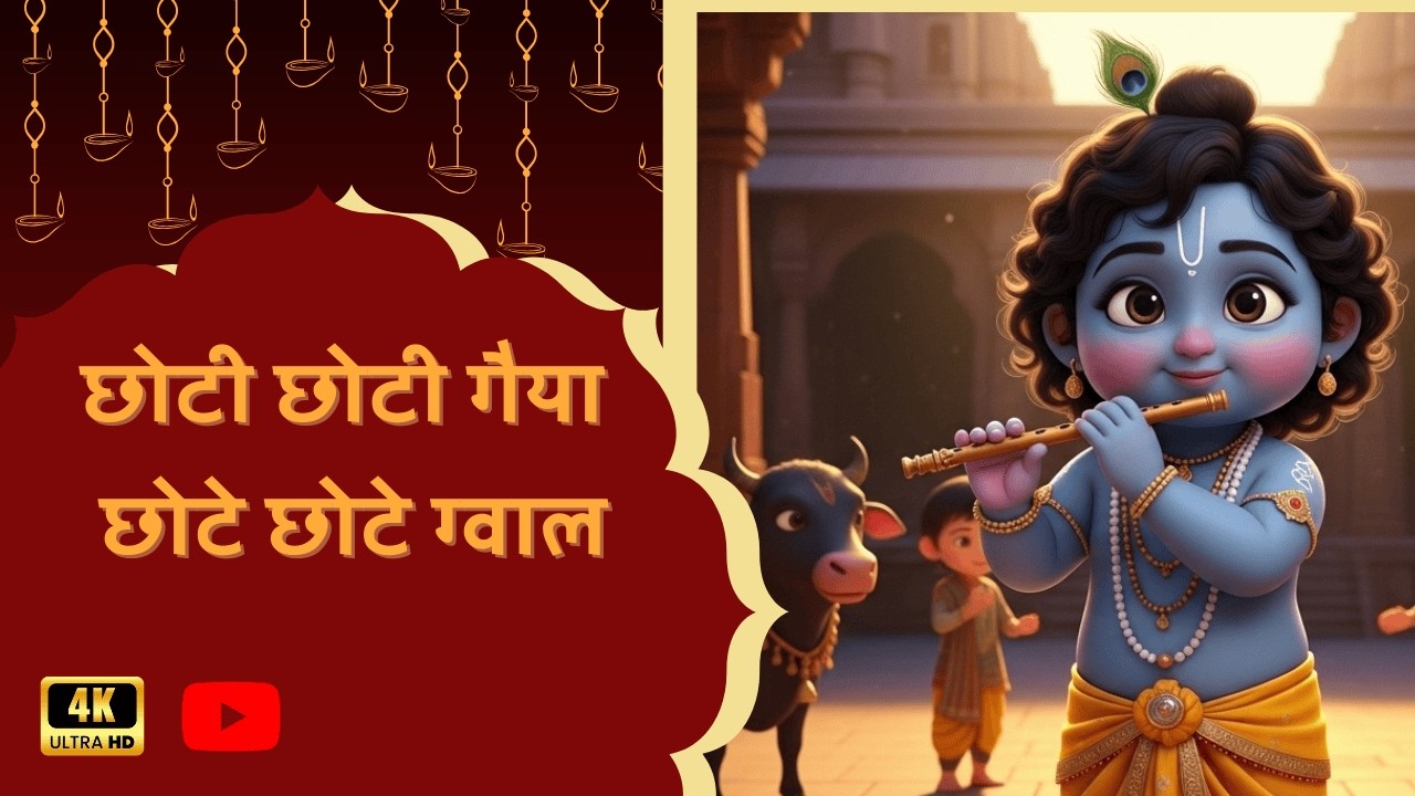 Choti Choti Gaiya, Chote Chote Gwal | छोटी छोटी गैया | #krishnabhajan