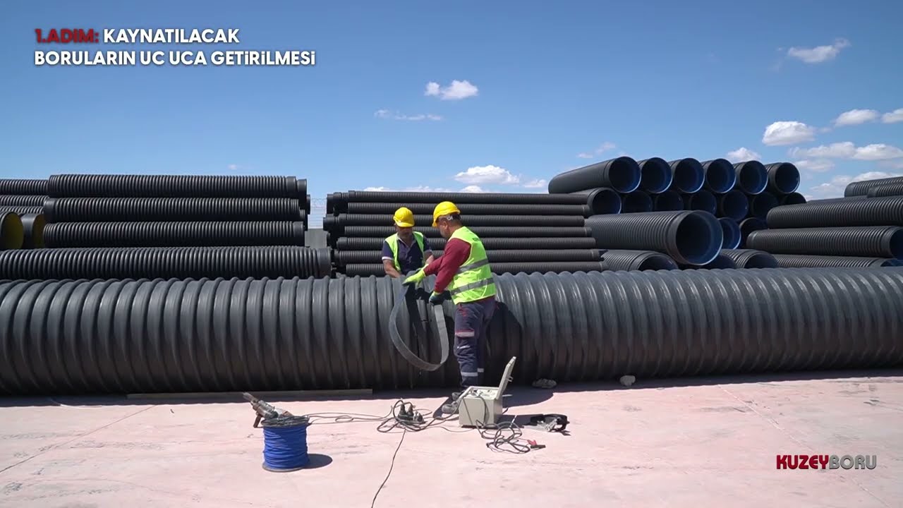 ÇELİK SPİRAL BORULARDA BİRLEŞTİRME YÖNTEMİ - KUZEYBORU