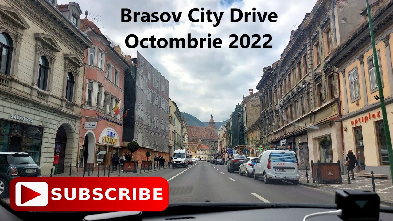 Brasov City Drive / Traversam Brasovul cu masina | Octombrie 2022