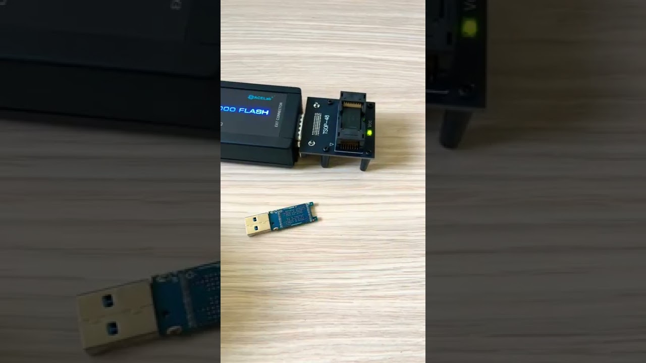 &ldquo;PC3000 Flash&rdquo; use for dead USB flash drive recovery (Direct from desoldered flash TSOP-48 chip)
