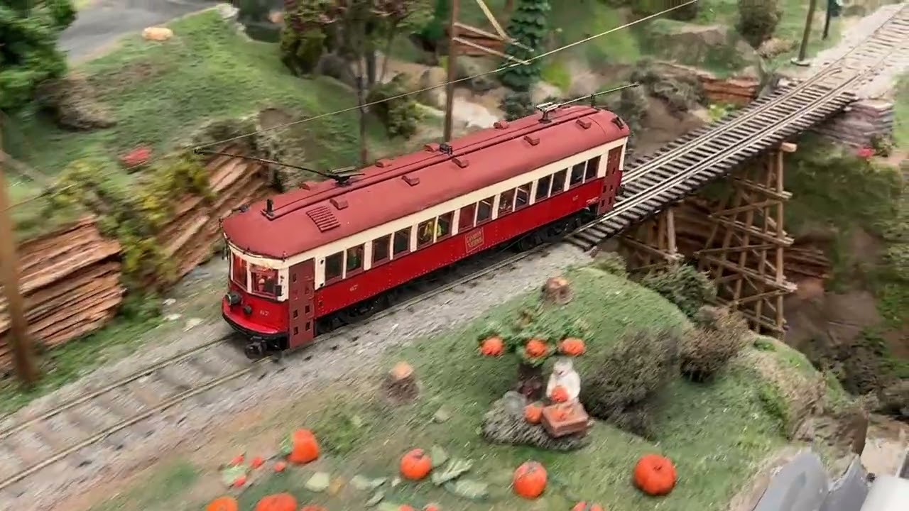 O Scale Streetcar layout