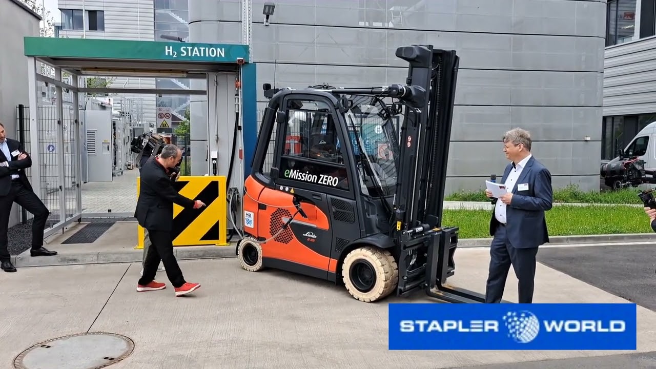 Linde MH weiht Wasserstoff-Tankstelle im Werk Aschaffenburg ein
