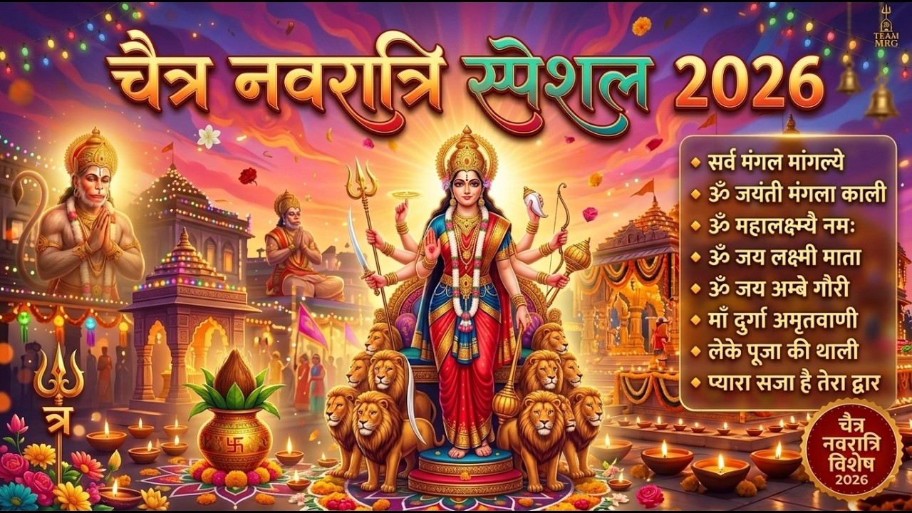 चैत्र नवरात्रि स्पेशल भजन Most Popular Devi Bhajan | Mata Rani Ke Bhajan | Durga Maa Songs 🙏🏻