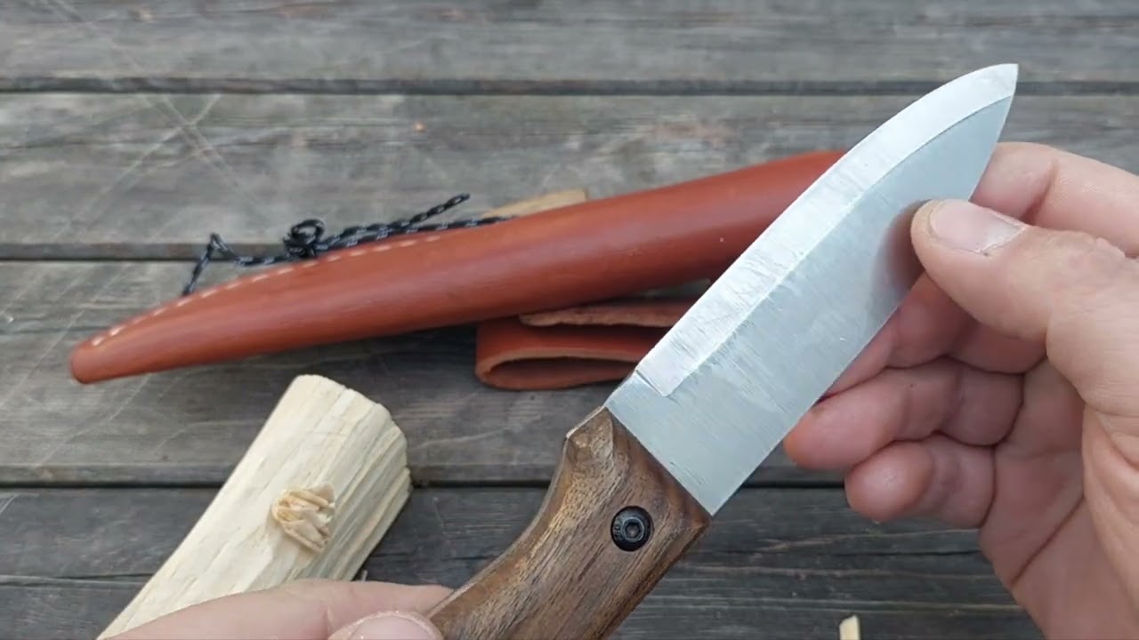 BPS Knives B1 Stainless - Ehrliches Arbeitsmesser im Woodloregewand
