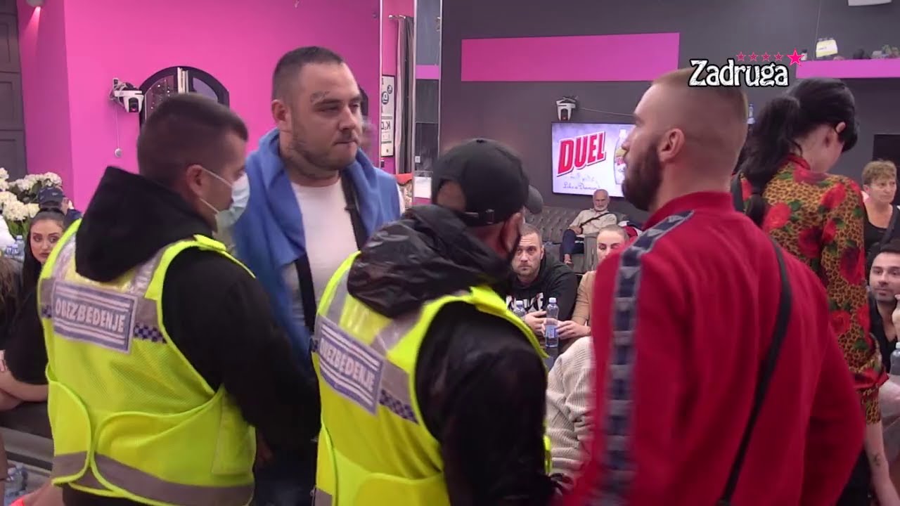 Zadruga 5 - Brutalan rat Mensura i Cara, obezbeđenje uletelo u Belu kuću - 04.11.2021.