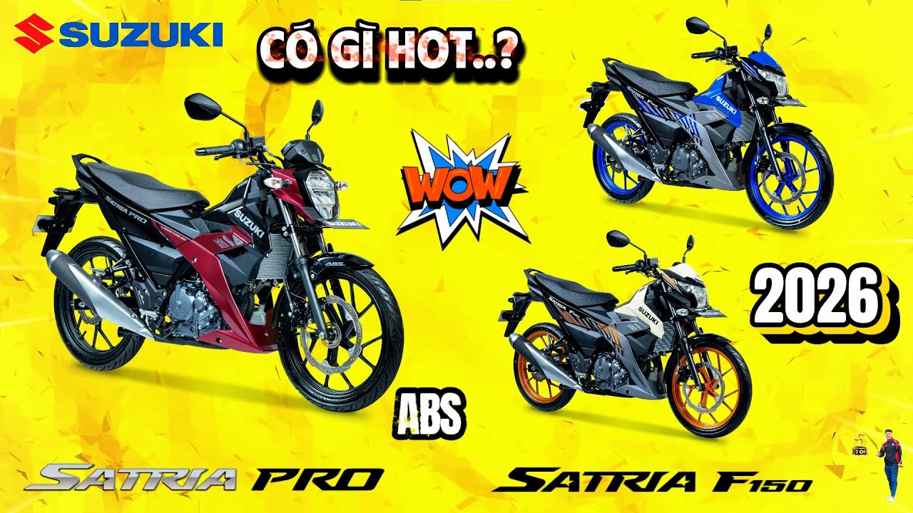 “HOT” Satria 2026 RA MẮT – LỘT XÁC VÀ NGẬP TRÀN TÍNH NĂNG #satriaf1502026 #satriapro2026 #suzuki2026