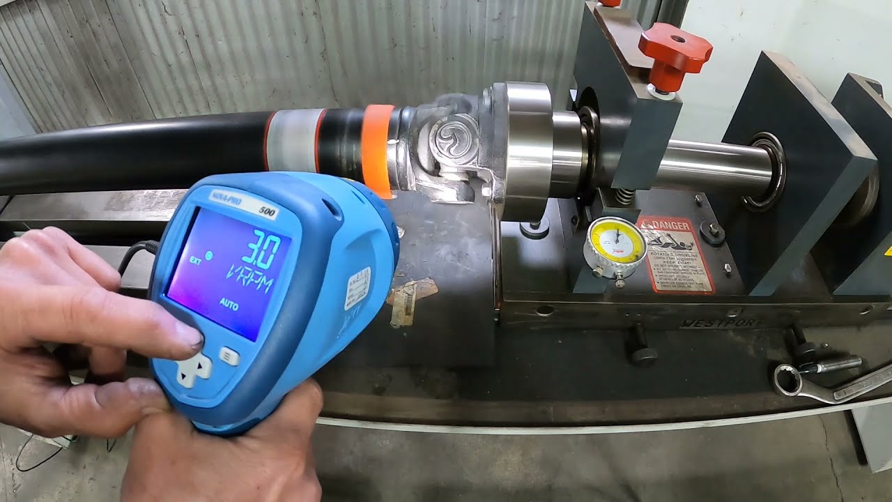 Stroboscope Balancing on the Westport Balancer for Driveline and Driveshaft