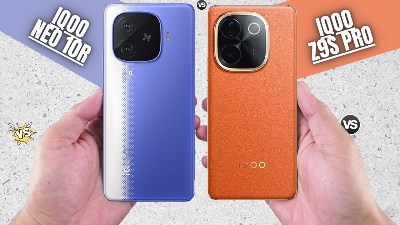 iQOO Neo 10R Vs iQOO Z9s Pro - Best Smartphone Under Rs 25,000/-