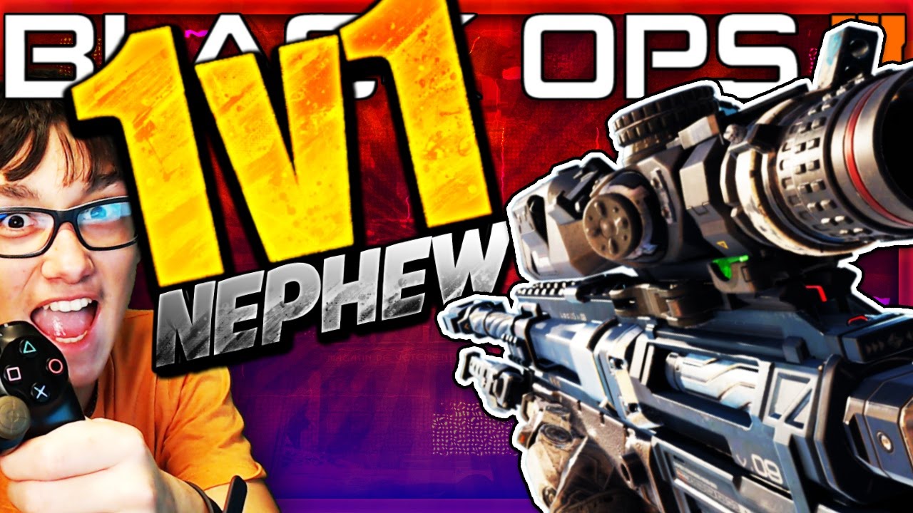 HOLLOW VS NEPHEW - 1V1 QUICKSCOPING In Black Ops 3