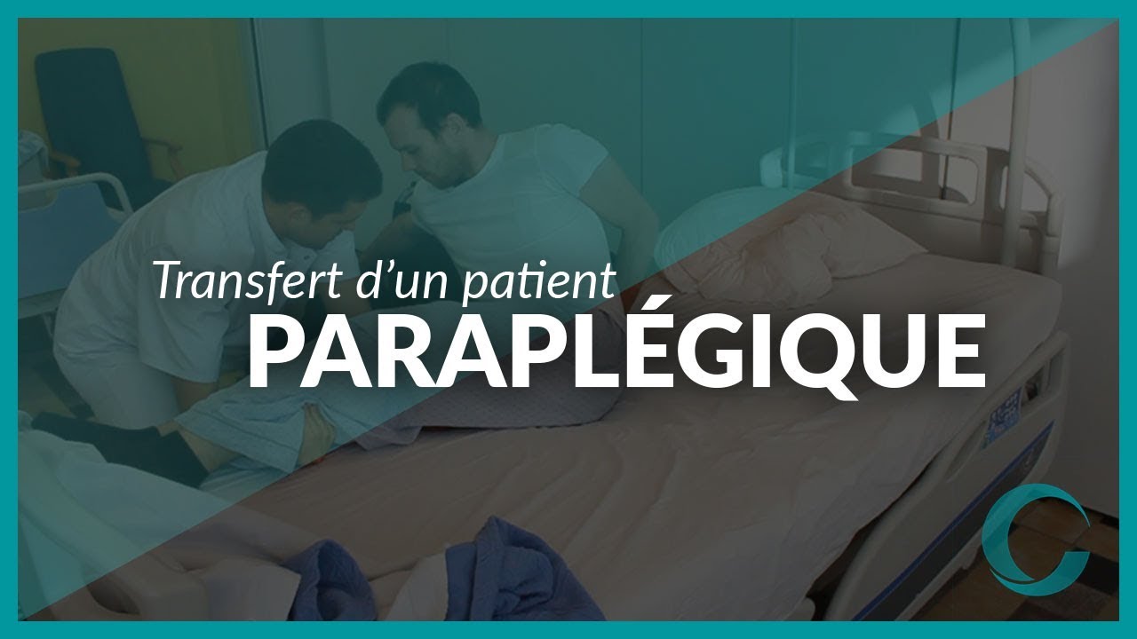 Transfert d'un patient paraplégique