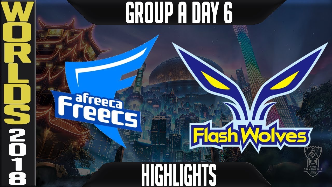 AFS vs FW Highlights | Worlds 2018 Group A Day 6 | Afreeca Freecs(LCK) vs Flash Wolves(LMS)