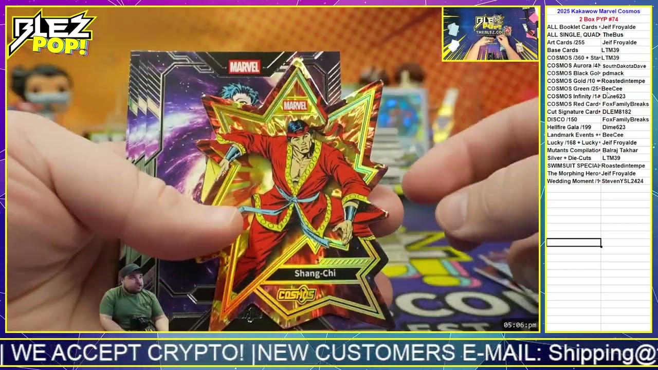 2025 Kakawow Cosmos Marvel 2 Box BREAK Pick Your Parallel Set #74