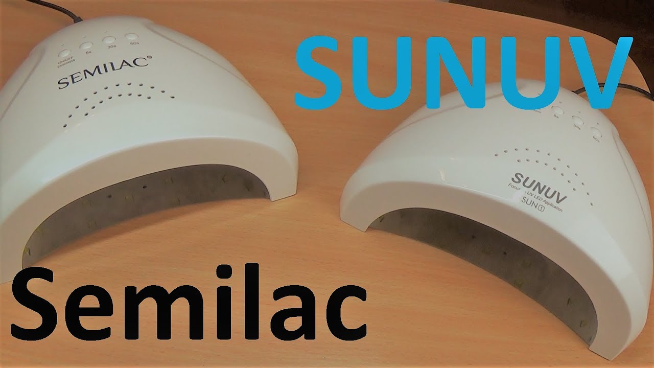 Porównanie lamp UV/LED z Aliexpress i Semilaca