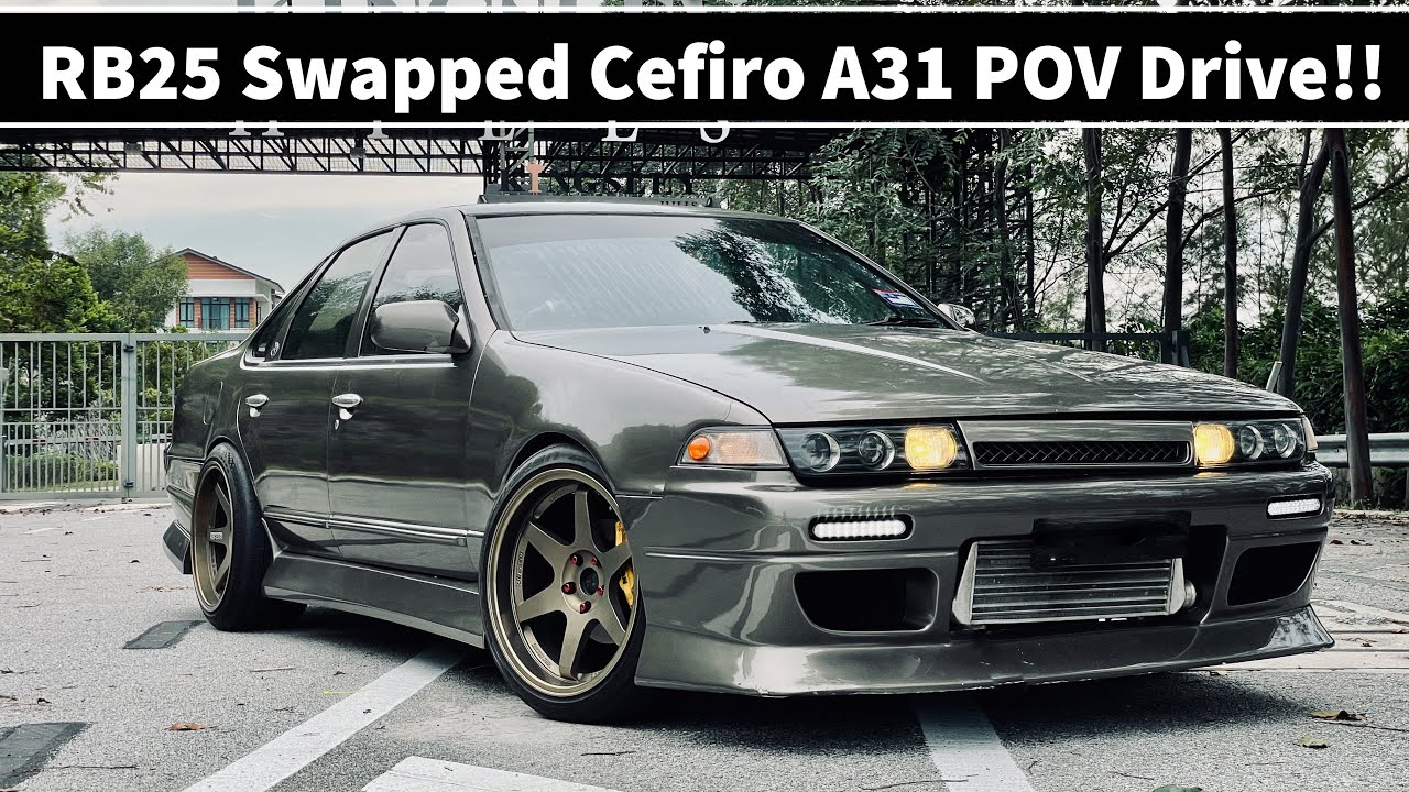 RB25 Swapped Cefiro A31 POV Drive *Turbo Sounds!* (EP #3)