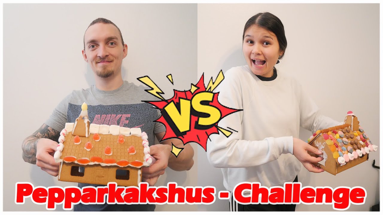 PEPPARKAKSHUS-CHALLENGE MED EMIL & ISABELL