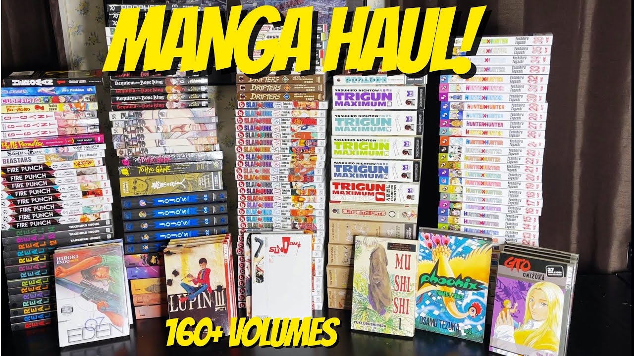 Huge February Manga Haul! 160+ volumes