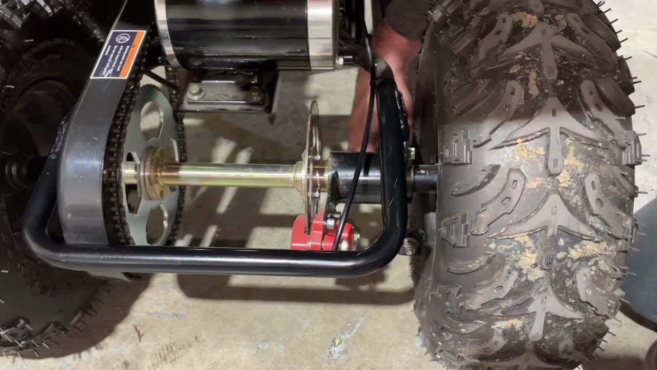 How to Adjust the Chain on the Venom E-RACER 1000W Electric ATV | Venom Motorsports