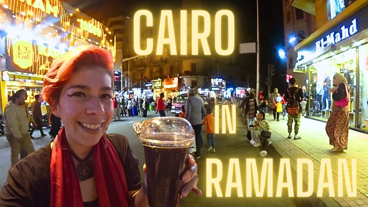 Ramadan Drinks in Downtown Cairo, EGYPT