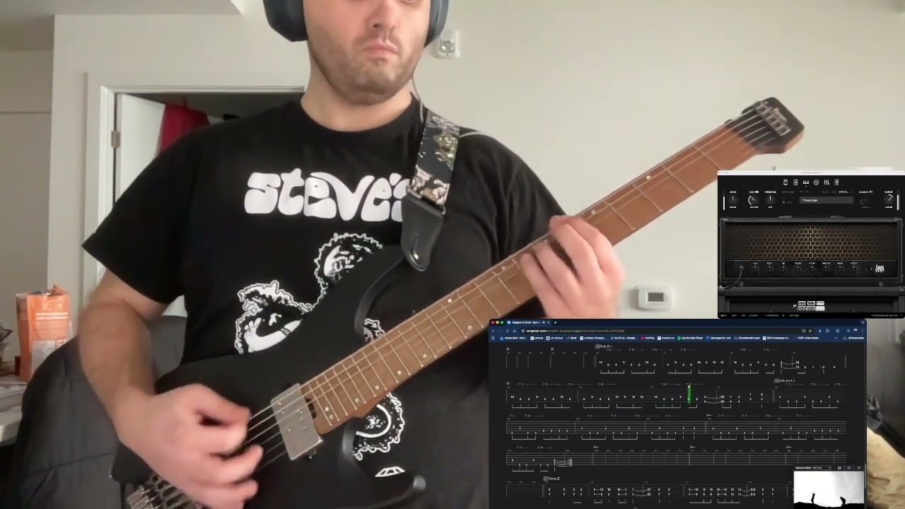 At The Gates - Daggers of Black Haze - Guitar Cover
