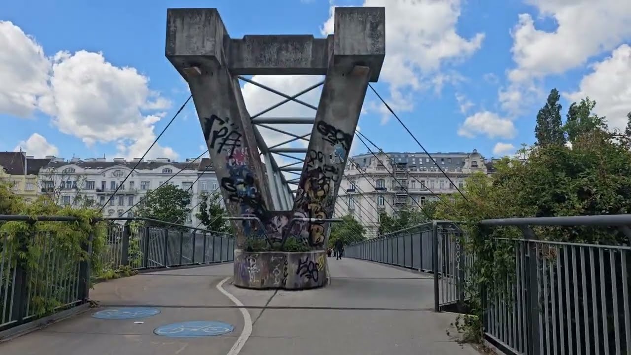 The Siemens-Nixdorf Bridge in Vienna