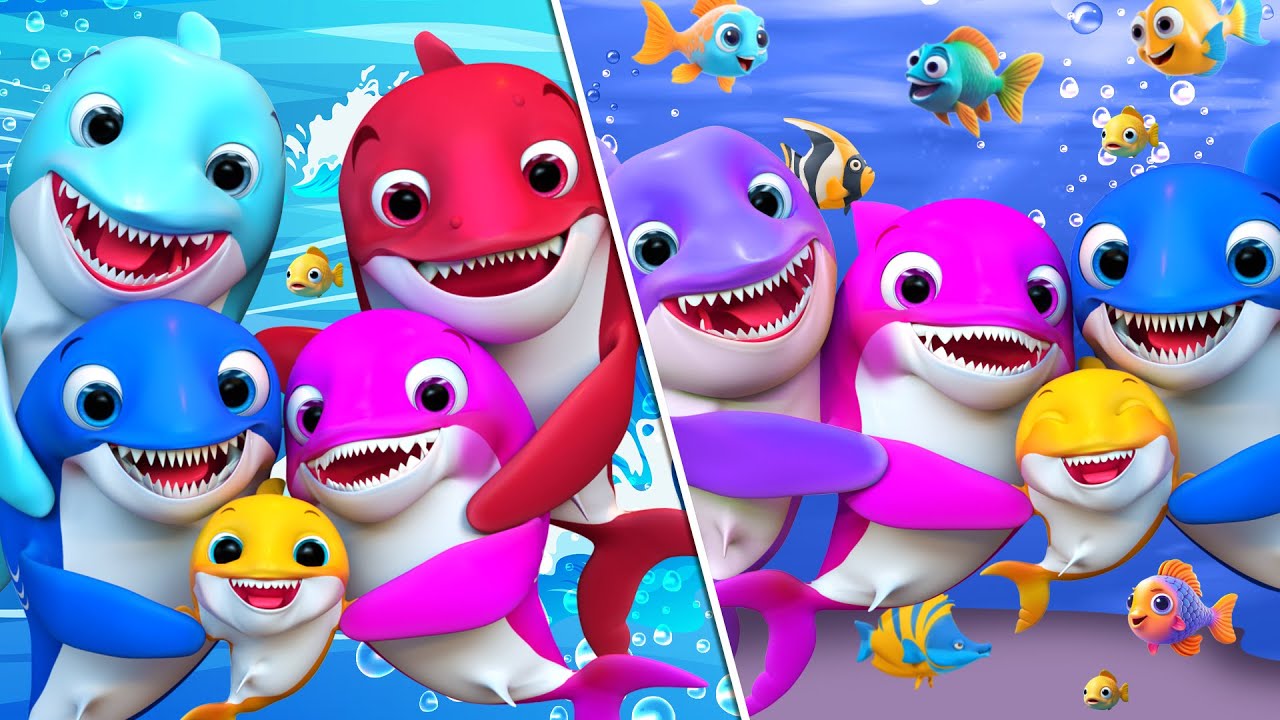 Baby Squalo nel Mare dei Sorrisi | Filastrocche e canzoni per bambini | Super Luca