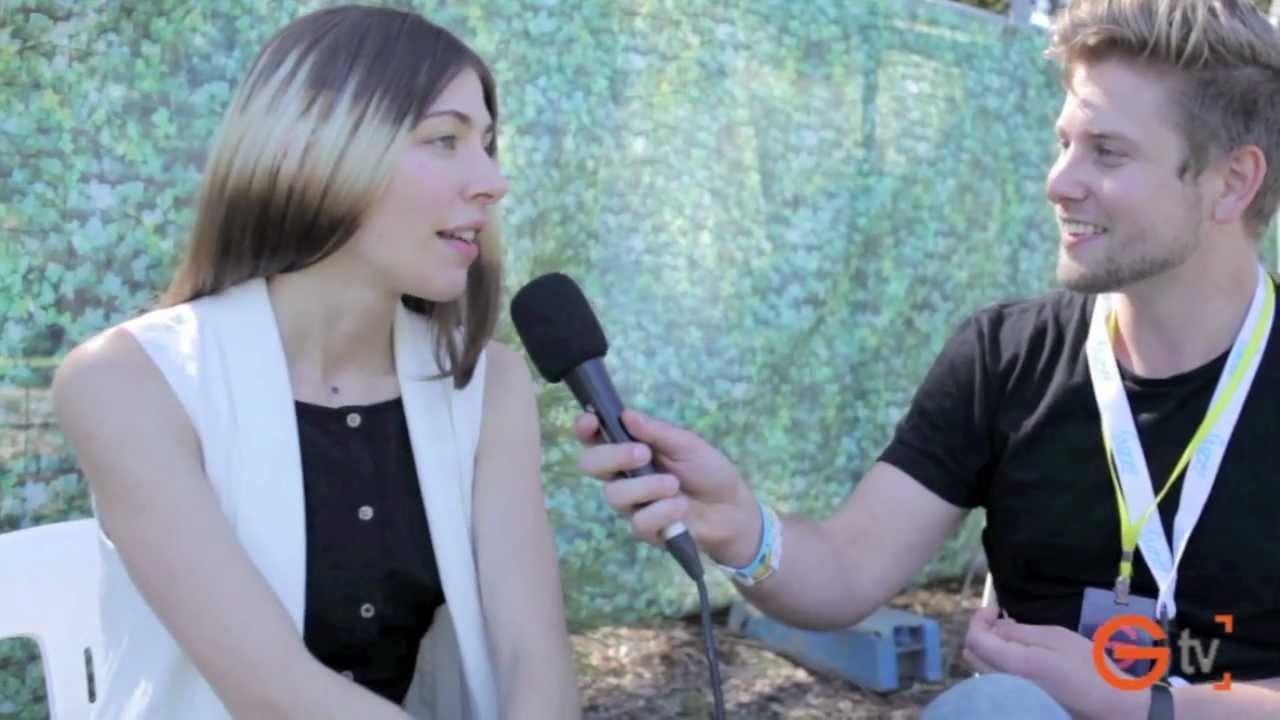 Globalize TV Interviews Caroline from Chairlift at Parklife 2012