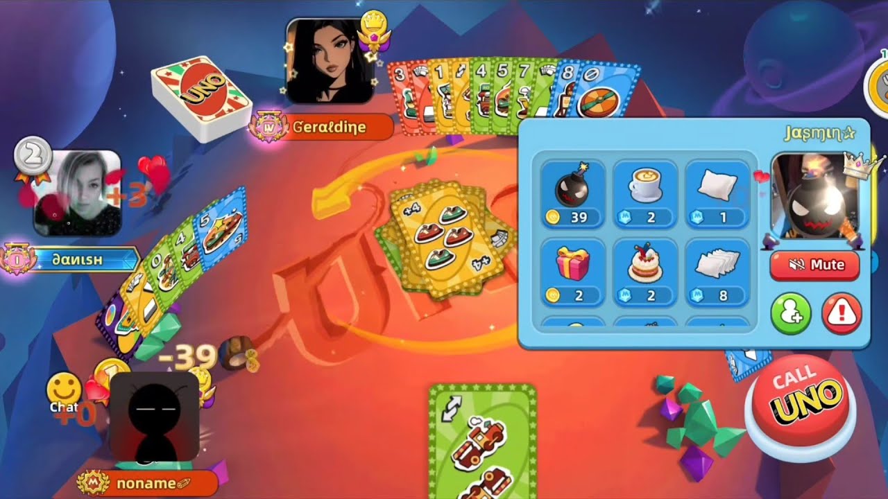 UNO! Mobile Game Go Wild x1000 + Wild Trick (Playin' with @GeraldineUNOMobile)