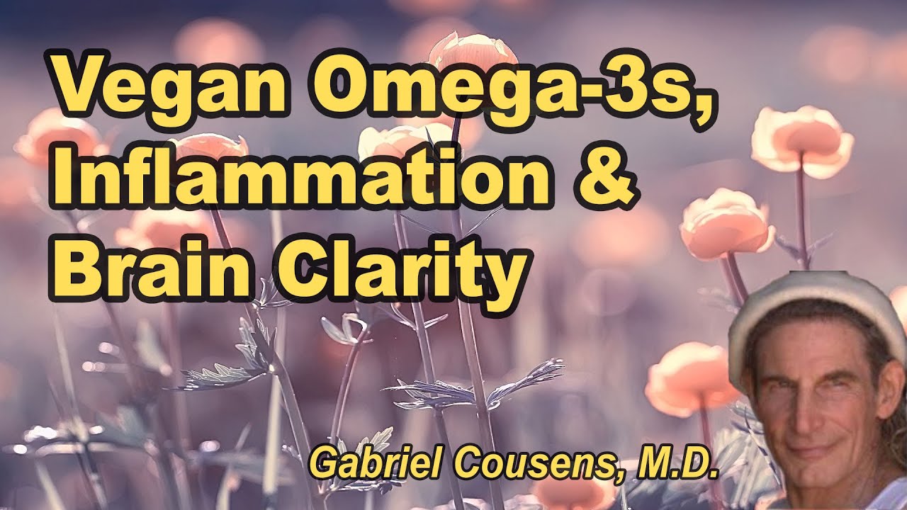Vegan Omega-3s, Inflammation, and Brain Clarity with Gabriel Cousens, M.D.