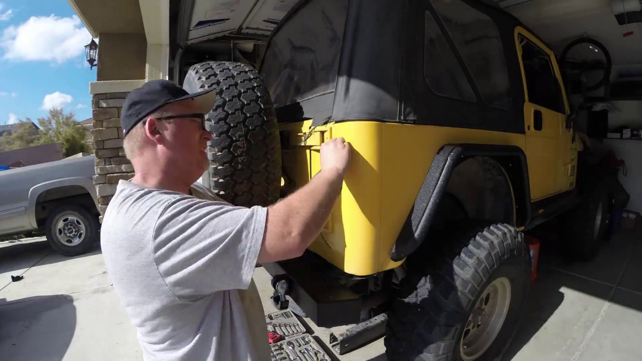 LED Tail Light Install 2000 Jeep TJ