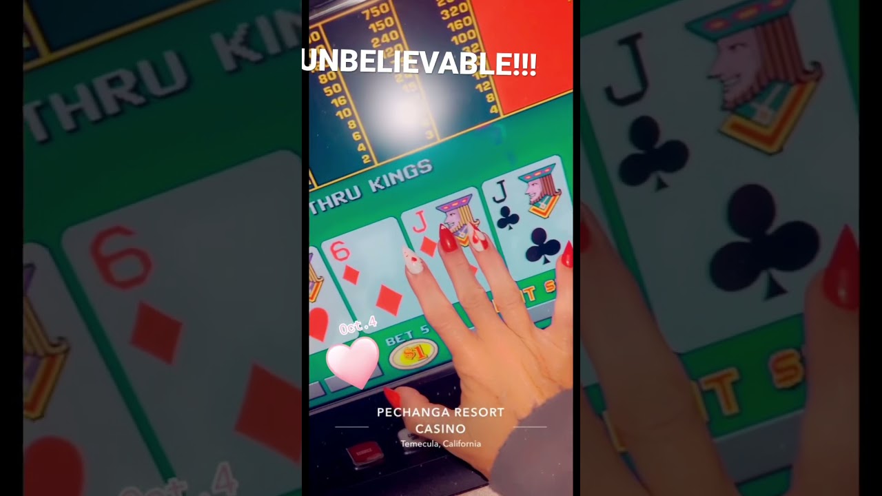 UNBELIEVABLE VIDEO POKER HANDS #jackpot #videopoker #quads #royals #pokerstars #queenofhearts