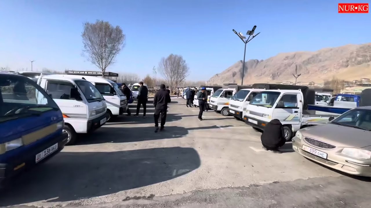 Ош Унаа базары 🤩 Лабо саткан катар Эл Ото Коп Срочно корунуздор