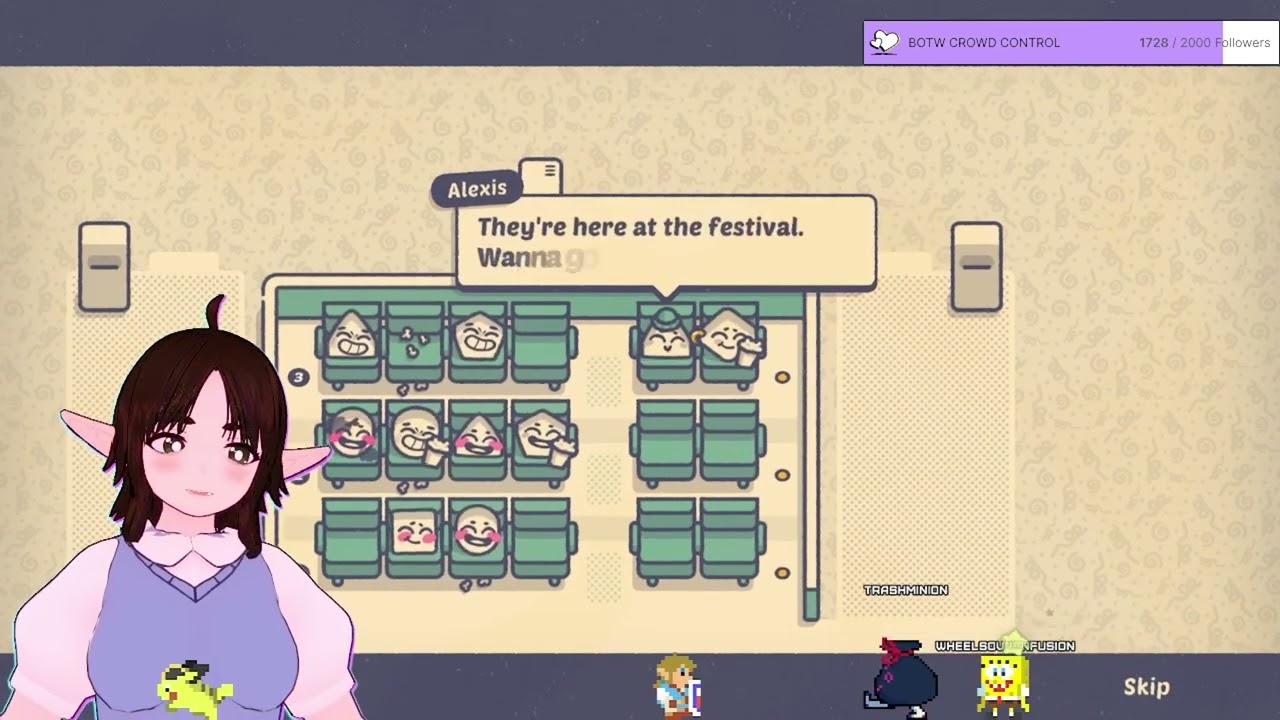 you smell. sit here. - is this seat taken demo [stream vod]