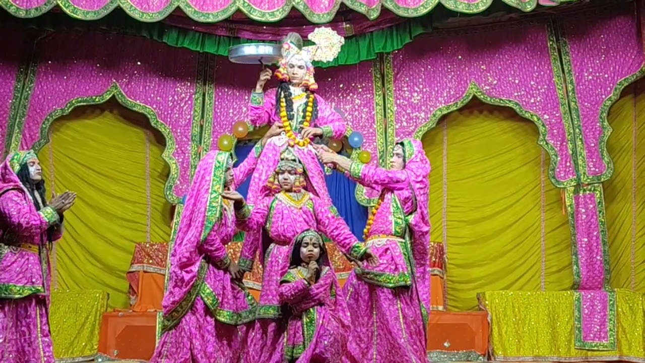 श्री रुद्र महायज्ञ ग्राम सिकरौर ( bahut hi sundar ram leela ka aayejan )